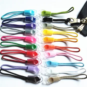 

20pcs Backpack Zipper Transparent Pull Cord Zip Fastener Zip Slider ~~@