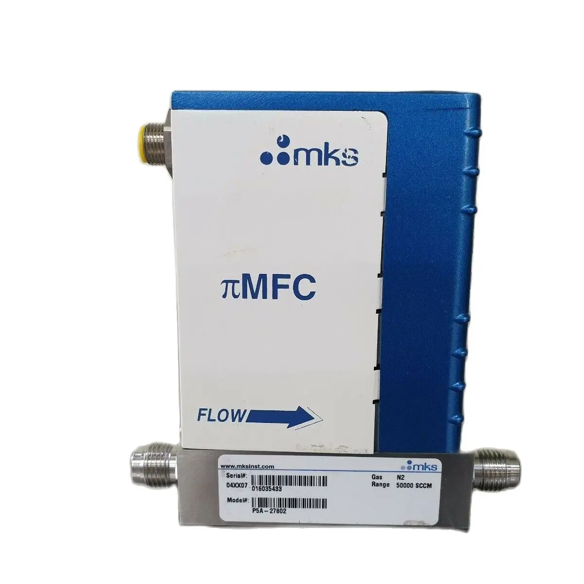 MKS PFC-60 P6A MFC Mass Flow Controller 500 SCCM O2 Gas 