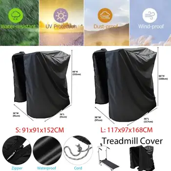 

2 size Durable Treadmill Cover Shelter Running Jogging Machine Dustproof Waterproof Protection Bag waterproof Cloth Treadmill