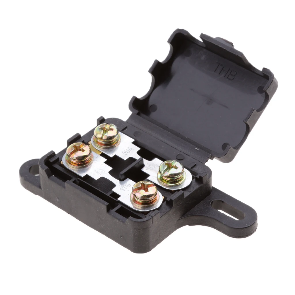 ANS ANG Fork Fuse Holder Fusebox Block With Cover 32V 50A | Автомобили и мотоциклы