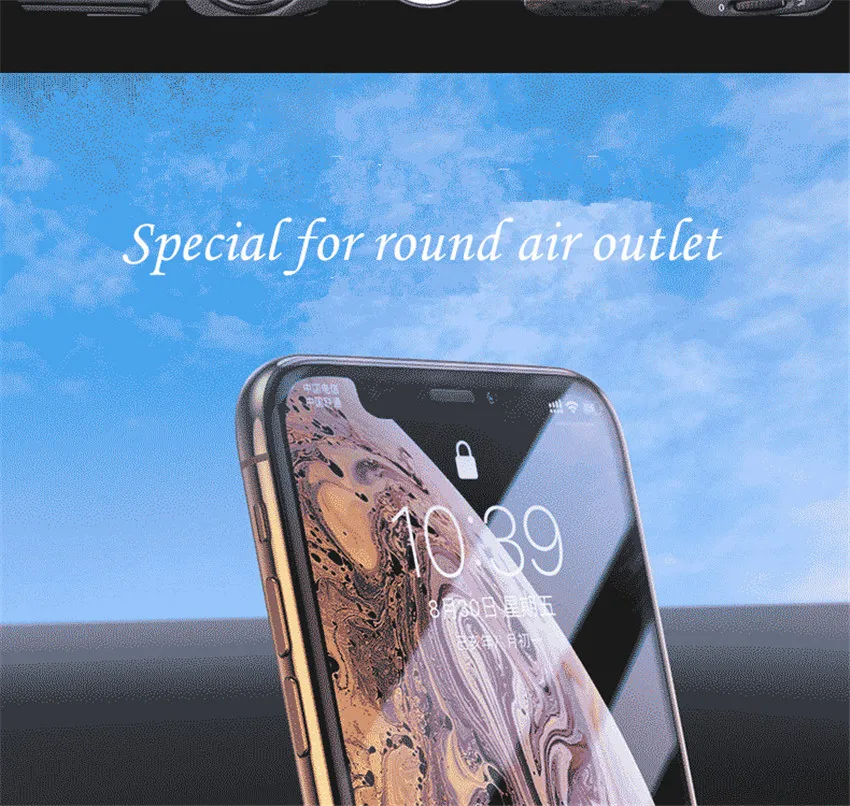 Автомобильный Автомобильный держатель для телефона для iPhone 11 Pro samsung huawei держатель на вентиляционное отверстие автомобиля держатель для мобильного телефона