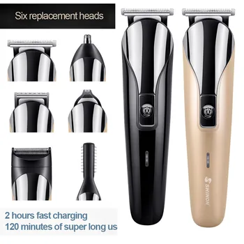 

Beard Hair Trimmer Household Shaver Clippers Mute Rechargeable Cordless Electric Hair Clippers 20ml Maquina De Cortar Cabelo