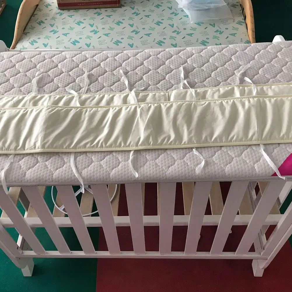 Baby Crib Rail Cover Safe Protector Set from Chewing Cotton Padded