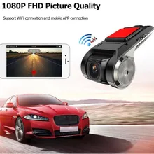 Мини Автомобильный видеорегистратор камера Full HD 1080P Авто Цифровой Видео dvr рекордер ADAS видеокамера g-сенсор видеорегистратор Wifi gps Dashcam