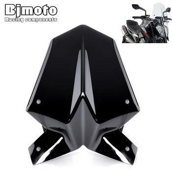 

BJMOTO Duke790 Motorcycle Windscreen Windshield Wind Screen Shield with Mounting Holder Bracket For KTM Duke 790 2018-2020