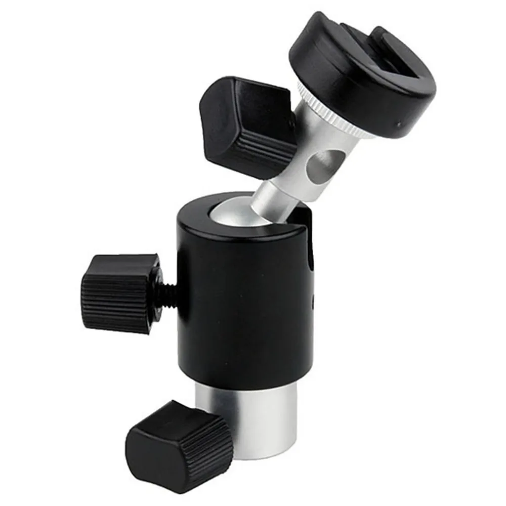 Swivel Flash Hot Shoe Umbrella Holder Light Bracket Stand Mount Adapter For Studio Light Type C/D Swivel Flash Hot Shoe Umbrella Holder Light Bracket Stand Mount Adapter For Studio Light Type C/D