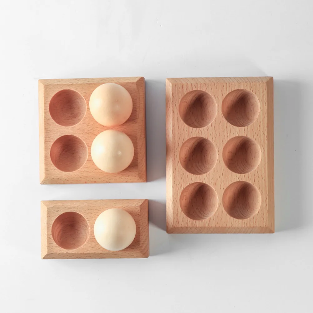 6 Сетка деревянный лоток для яиц практичный стеллаж для хранения яиц удобный контейнер для хранения яиц домашний кухонный Организатор