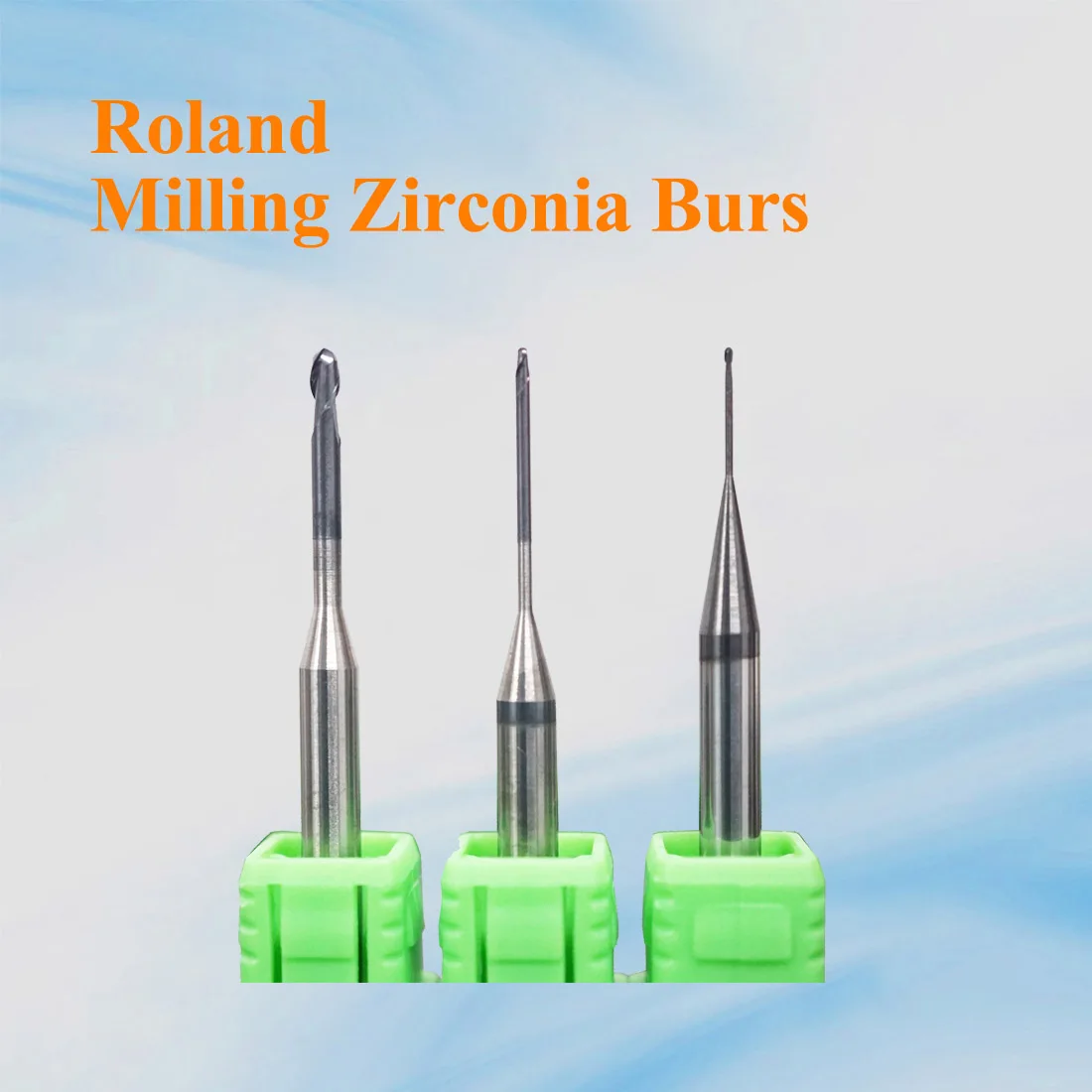 

5pcs Roland DLC Zirconia Burs CAD/CAM Milling Burs DLC Coated/Dental Milling Tools