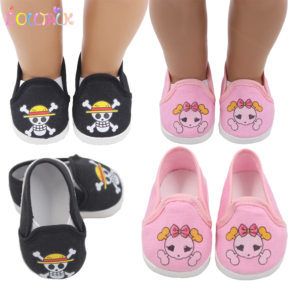 7cm Cloth Doll Shoes Different Styles Clothes Accessories For American 18 Inch Girl And 43cm Baby New Born Doll OG,DIY Toy Girl
