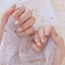 Носить съемный ленивый Маникюр палку полностью поддельные ногти патч доступен с Splittable может наклеить съемный разборка S