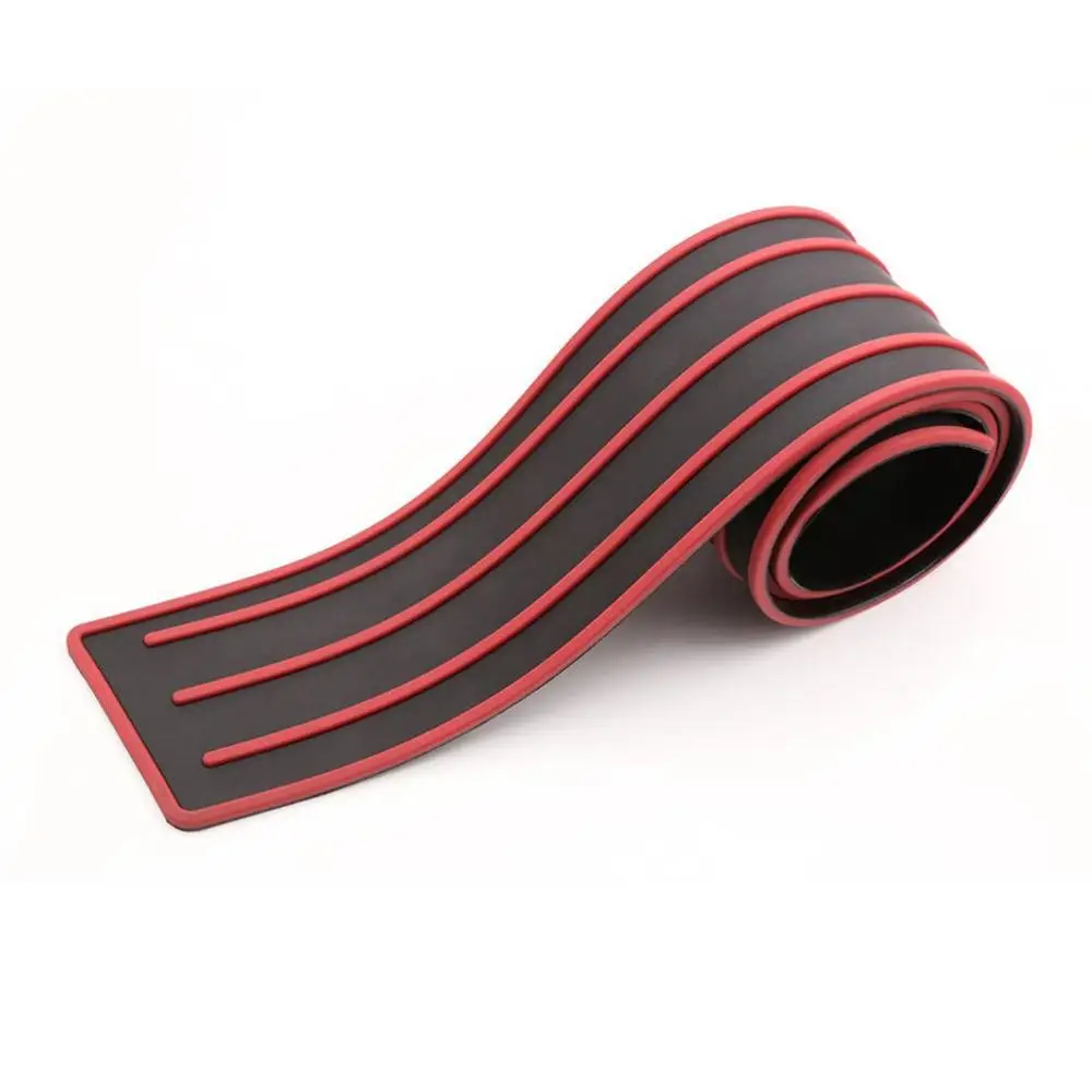 

Car Universal Trunk Scratch-Resistant Guardrail Rear Bumper Rear Rubber Strip Guardrail Trunk Decorative Rubbing Strip