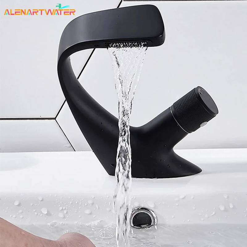 Bathroom Creative Design Basin Faucet Washing Tap Deck Mounted Cold and Hot Mixer | Обустройство дома
