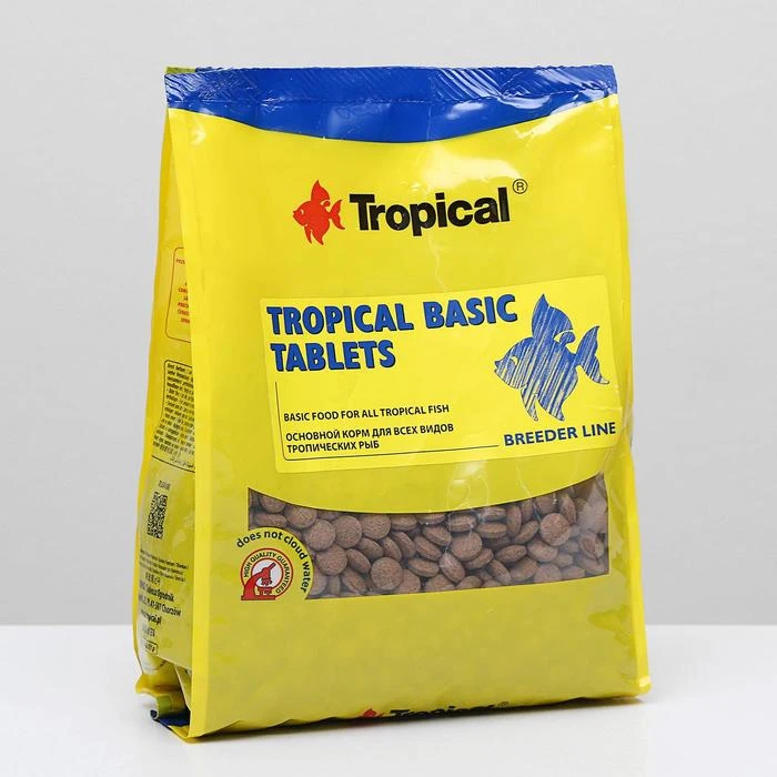 Корм для рыб tropical Basic Tablets в виде тонущих таблеток, 1 кг 5464556|Корм для рыб| | АлиЭкспресс
