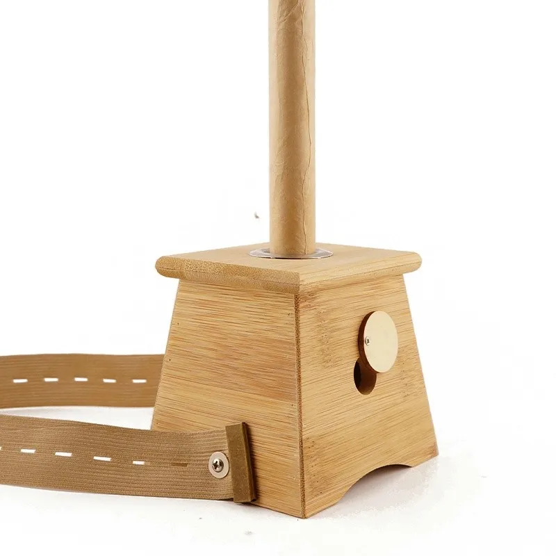 moxibustion massage Moxibustion Box Bamboo Moxa Roll Stick Holder Case Massager Body Device Tool Treatment Therapy For Arm Leg