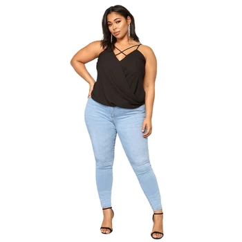 

Women Fashion Plus Size Pockets Skinny Denim Pencil Pants Ladies Casual Stretch Washed Jeans Feet Pants Trousers Leggings 6XL