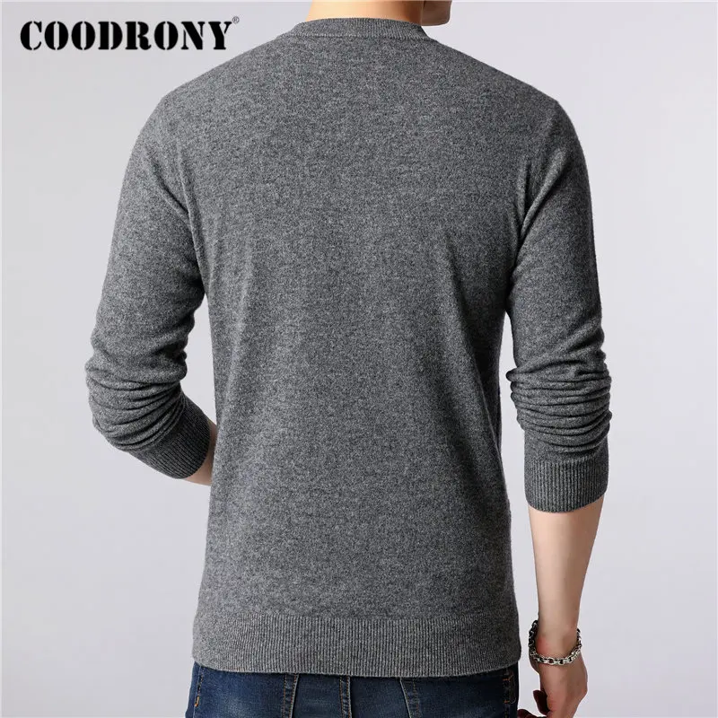 COODRONY Brand Sweater Men 100% Merino Wool Pullover Men Winter Thick Warm Sweaters Soft Cashmere Casual O-Neck Pull Homme 93042 COODRONY Brand Sweater Men 100% Merino Wool Pullover Men Winter Thick Warm Sweaters Soft Cashmere Casual O-Neck Pull Homme 93042
