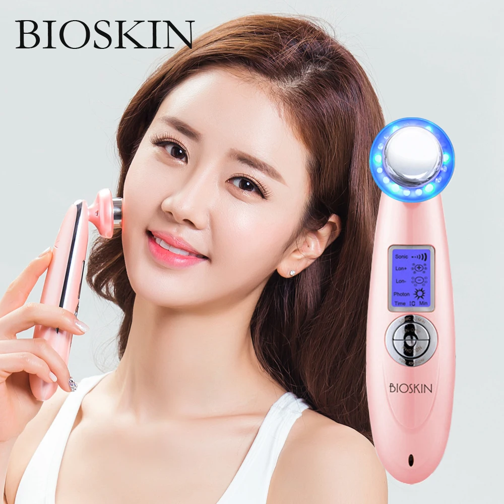BIOSKIN умное ультразвуковое ионное устройство для красоты уход за кожей лица