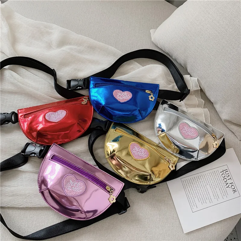

Fashion Faux Leather Cute Waist Bags for Kids Bum Bag Girl Fanny Pack