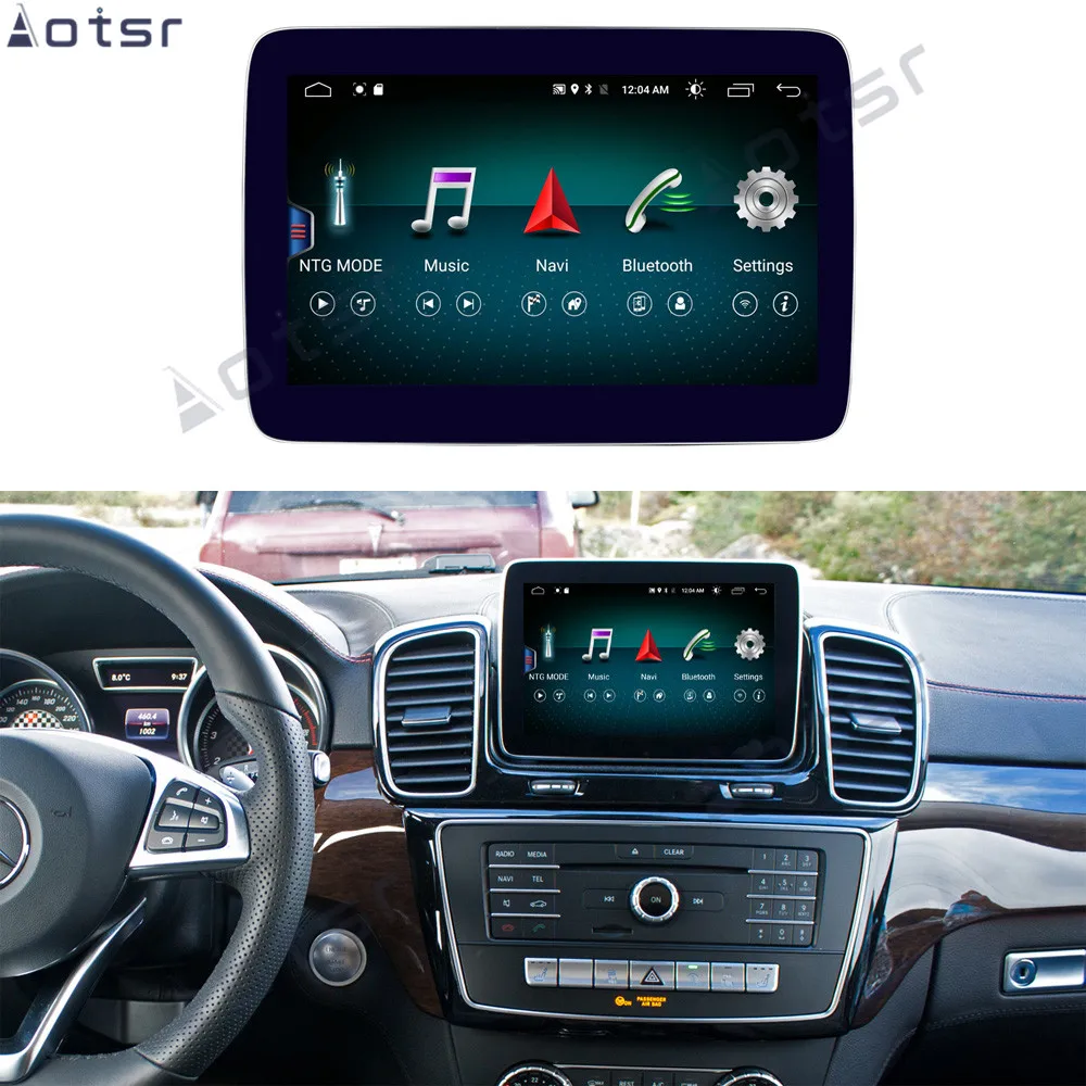 Автомобильная GPS-навигация Android 10 64 ГБ для телефона GLS 2016 2017 2018 + мультимедийный
