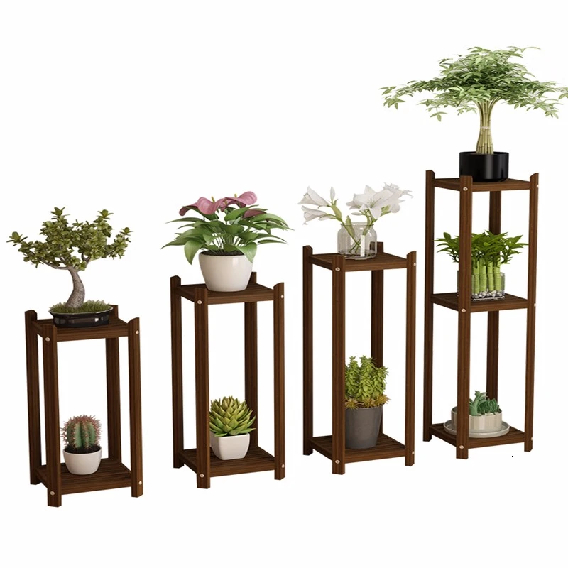 

Wood Flower Airs Multi-storey Indoor Balcony A Living Room Storage Green Luo Flowerpot Botany Frame Woodiness Single Household