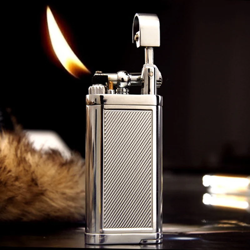 Подлинная косая Зажигалка SPUNK для сигарет газовая зажигалка с табачной трубкой