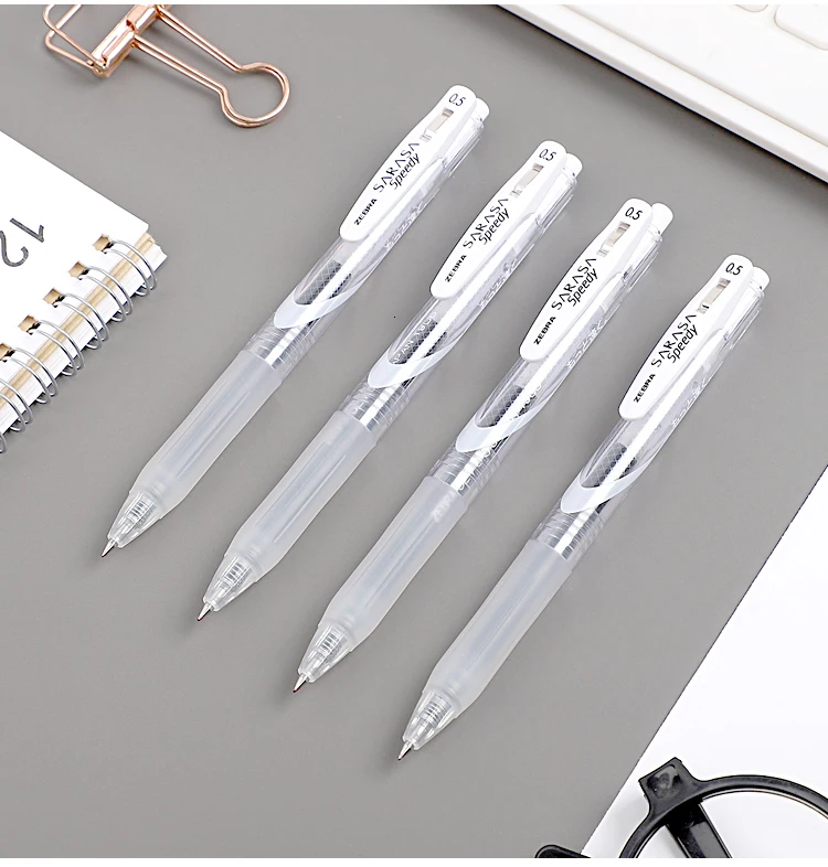 JIANWU 1pc JAPAN ZEBRA JJZ33 SARASA 0.5mm Press type Quick drying gel pen Cute creative neutral pen kawaii School supplies