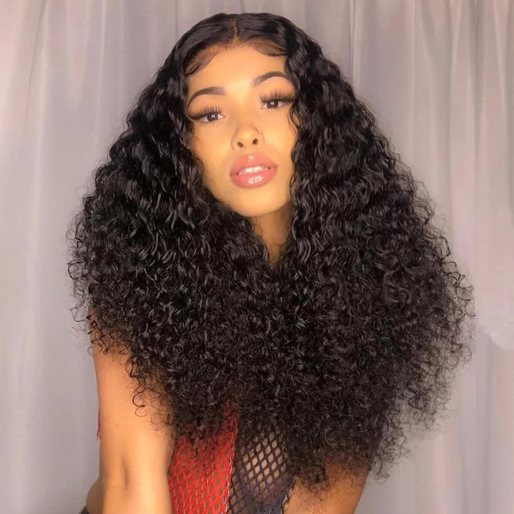 Ali Julia Hair Malaysian Curly Hair Weave Bundles 100% Human Hair 4 Bundles Deals Remy Hair Extension Double Weft Free Shipping (5)