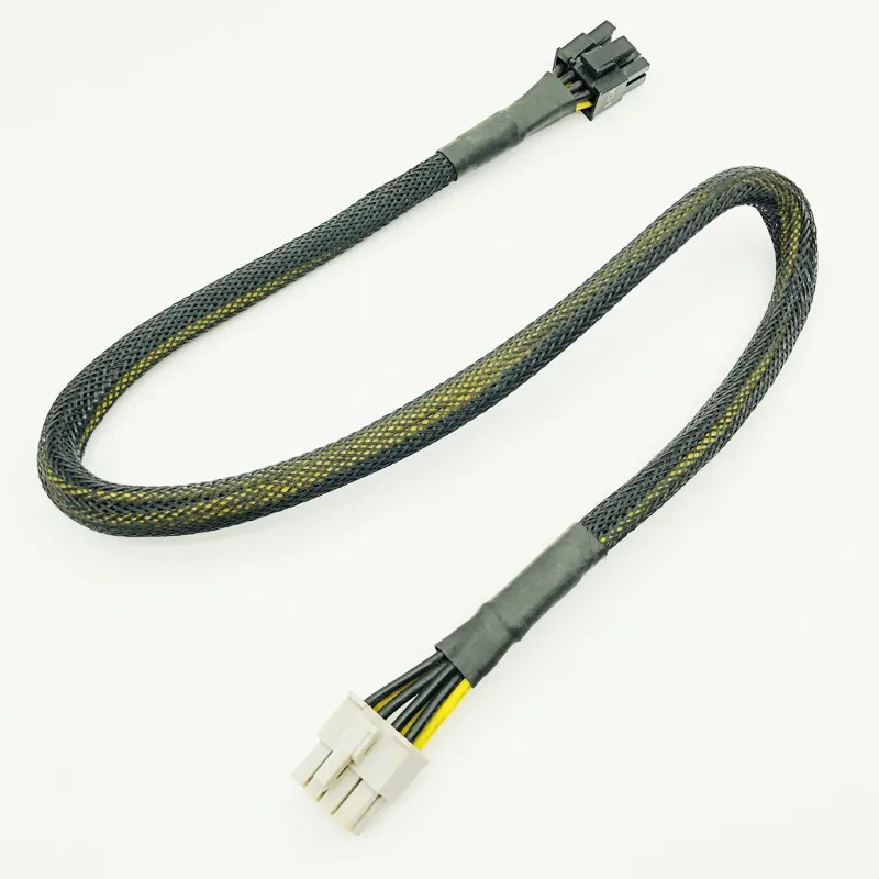 Высококачественные модульные кабели питания с черным рукавом 8Pin PCI-E до 8(6 + 2)Pin