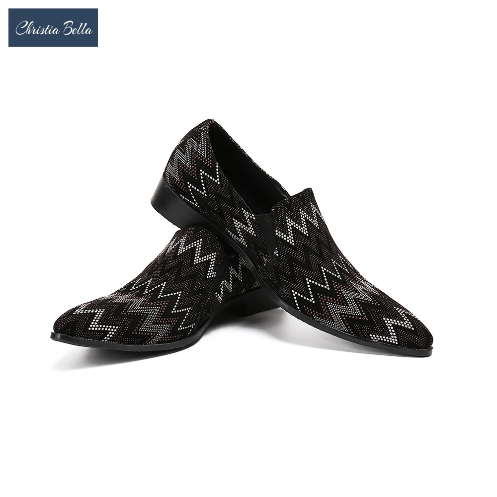 

Итальянские вечерние мужские кожаные туфли с принтом, мужские классические туфли с острым носком, деловые офисные повседневные кожаные туфли