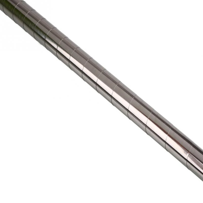 110Cm Appearing Cane Silver Stainless Steel Martial Arts Pocket Staff Magic Stick Prop Extend