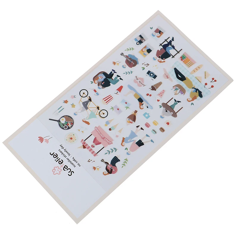Новые влюбленные ежедневные серии Bullet Journal Декоративные Канцелярские наклейки Скрапбукинг DIY дневник альбом палка этикетка