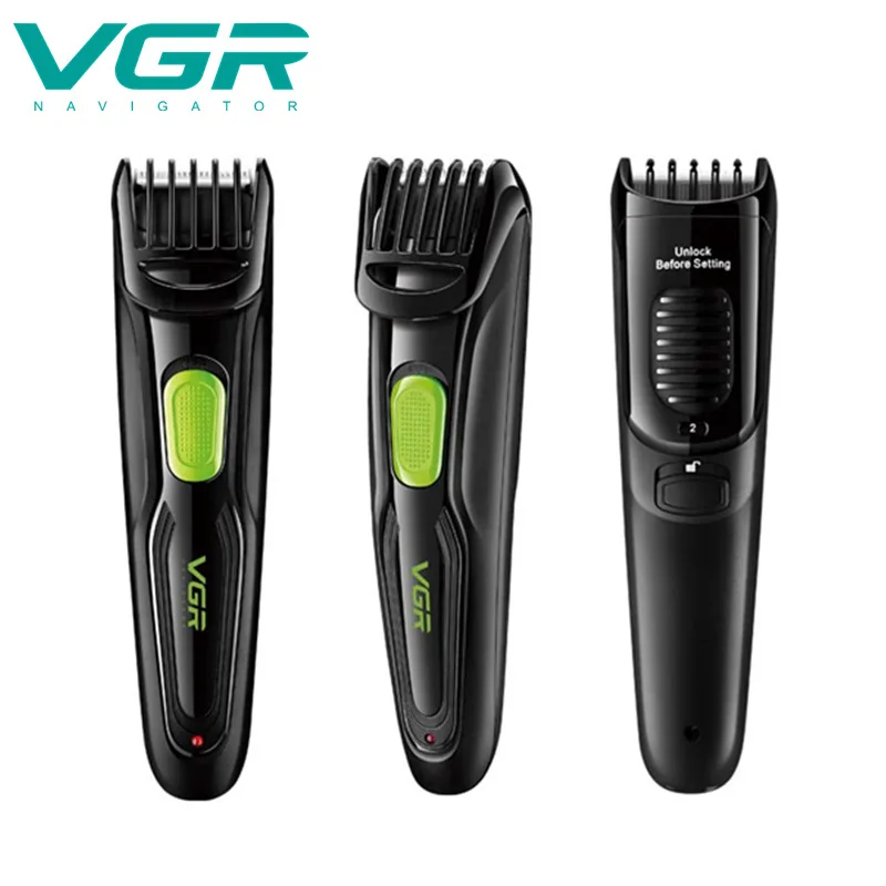 VGR Electric Hair Clipper Rechargeable Shave Professional Trimmer Cordless Men's Cutting Machine Beard Trimer | Бытовая техника