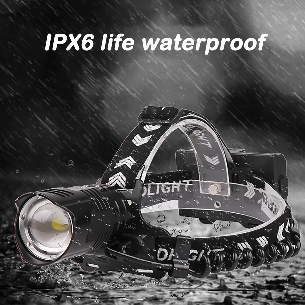 Супер XHP90.2 светодиодные фары XHP90 Высокая мощность головная лампа XHP70 USB 18650