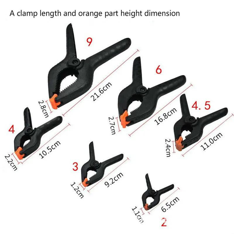 4 дюйма зажим Столярный пружинные зажимы для фотостудии фоны