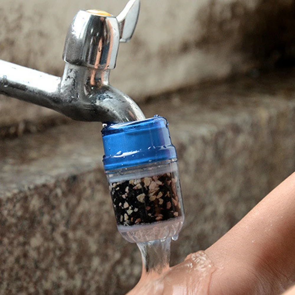 Кухонный водопроводной фильтр для воды, очиститель с активированным углем, кран для очистки дома, для здорового удаления ржавчины, паразитов, загрязнений