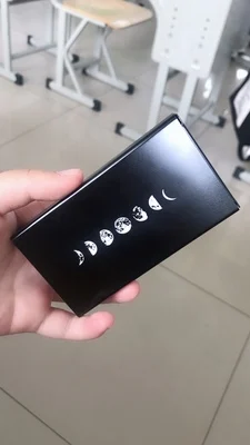 Держатель 20 Slim Moon eclipse Ультратонкий чехол для сигарет женский ящики хранения