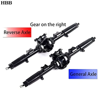 

Aluminum Reverse Front and Rear Axle for 1:10 Axial SCX10 RC Model Crawler Car Spare Parts