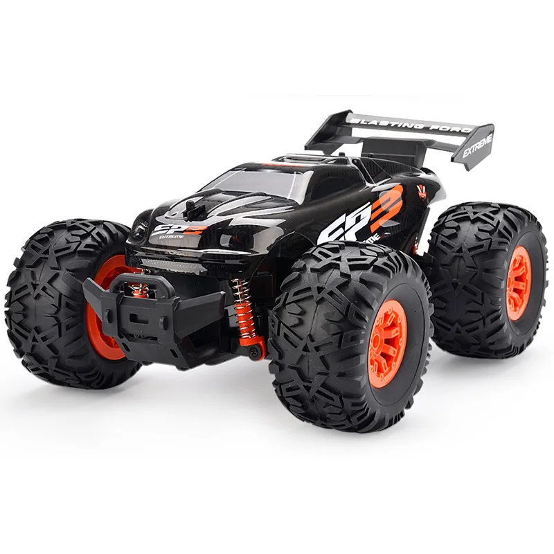 

Rc Car 2.4G 1/18 Truck Car Remote Control Toys Controller Model Off-Road Vehicle Truck 15Km/H Radio Control Car Toy Cars,Orange+