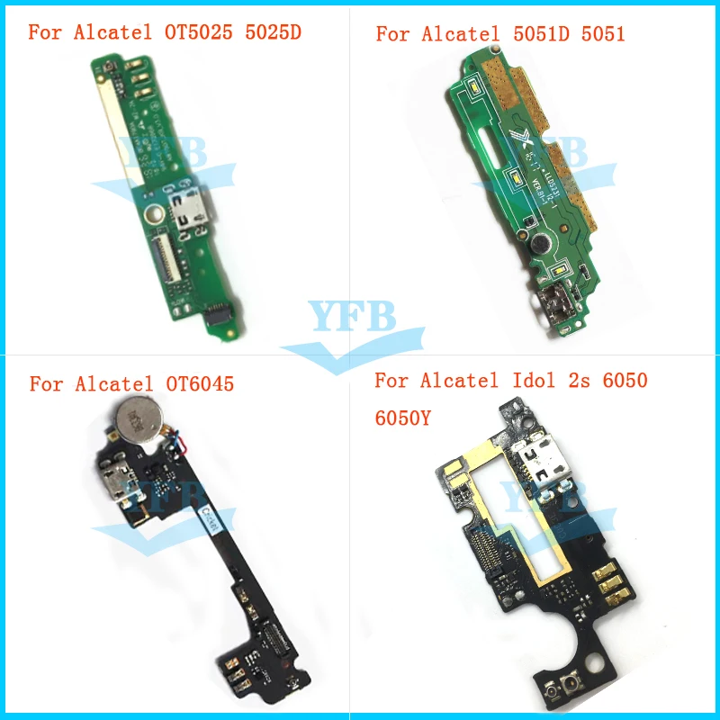 5 шт. док-станция с usb-портом для зарядки гибкий кабель Alcatel One Touch Pop Idol 3 4 OT5025 5025 5051D