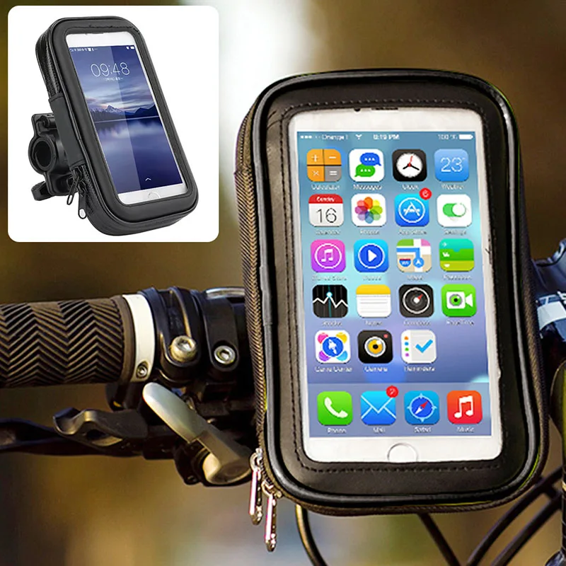 

Universal Bicycle Motorcycle High Quality Outdoor Portable Holder Waterproof Bike For Smart Phone Case Bag Scooter Phone Case
