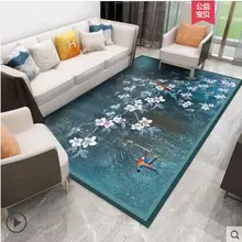 400*300 см Высококачественный персидский нация Печатный ковер для гостиной/спальни Противоскользящий коврик для пола модная кухонная ковровая зона ковер