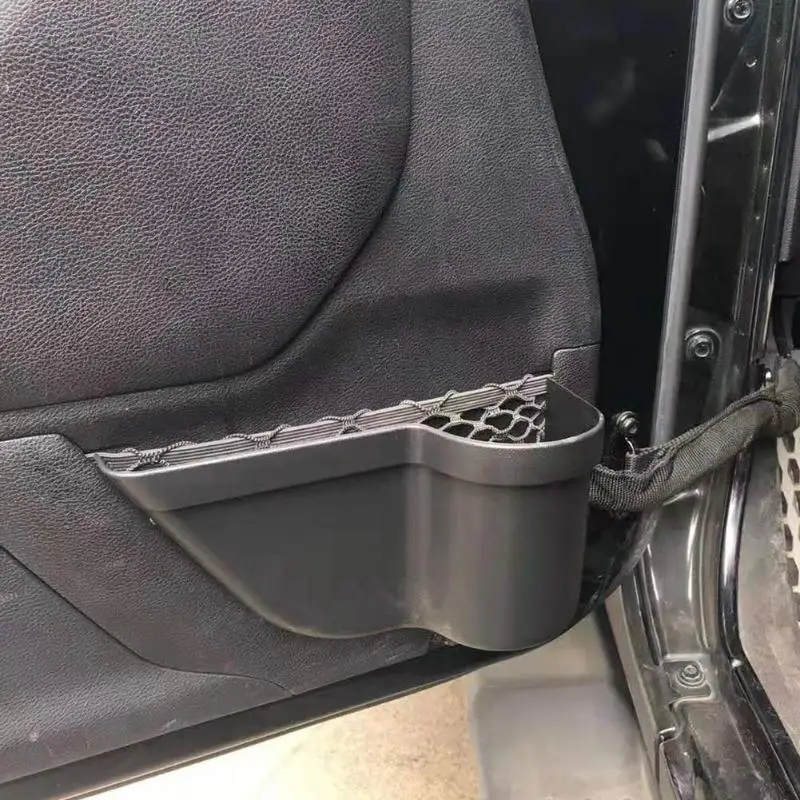 1 Pair Car Front Door Side Storage Boxes for Jeep Wrangler JK 2011