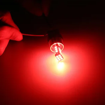 

Lamp Turn Signal lights 24SMD LED Brake Red Reversing Accessories 2pcs