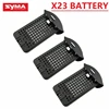 Battery for SYMA X23/X23W Accessories Battery for SYMA X23/X23W RC Drones Spare Parts 3.7V 500mah Battery Black / White 2