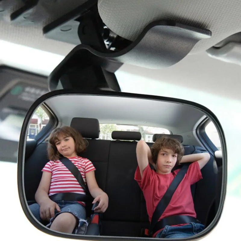 9cm*5.5cm Car Safety View Back Seat Mirror Baby Car Mirror Children Facing Rear Ward Infant Care Square Safety Kids Monitor