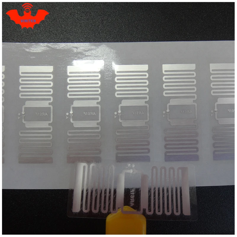 UHF стикер RFID бирка impinj MonzaR6 AR61F влажная инкрустация EPC6C 915mhz868m860 960MHZ 5000 шт.