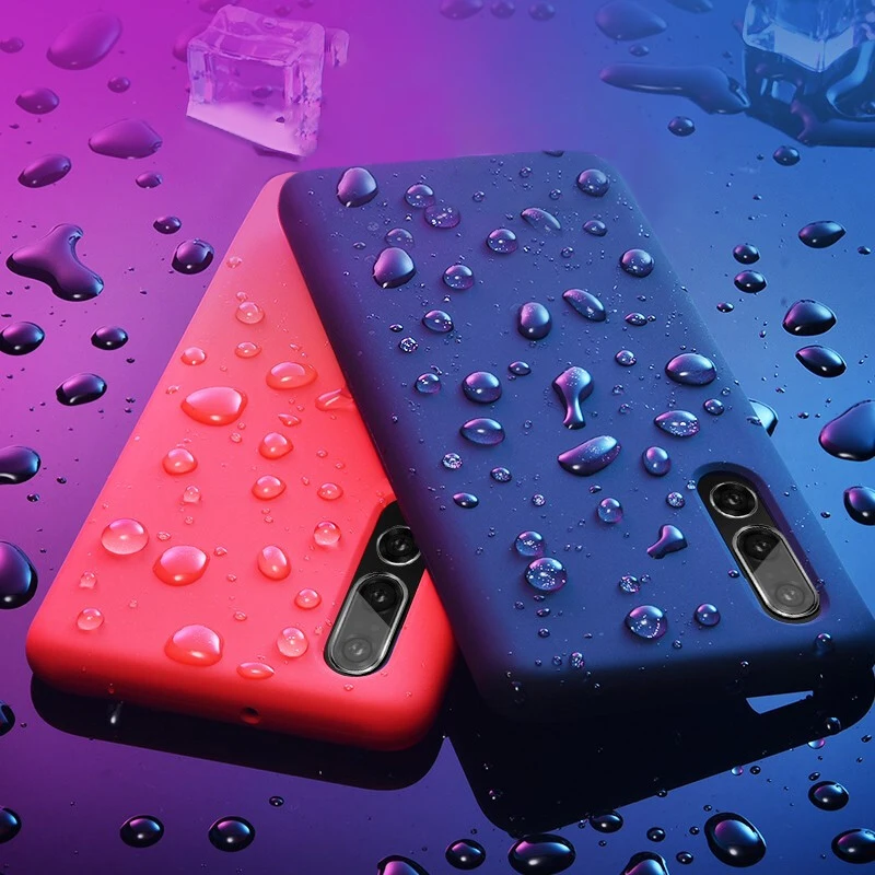 Original Liquid Silicone Case for Huawei Honor 9x Pro Soft Slim Full Cover on 9 Lite Light 9X X Coque |