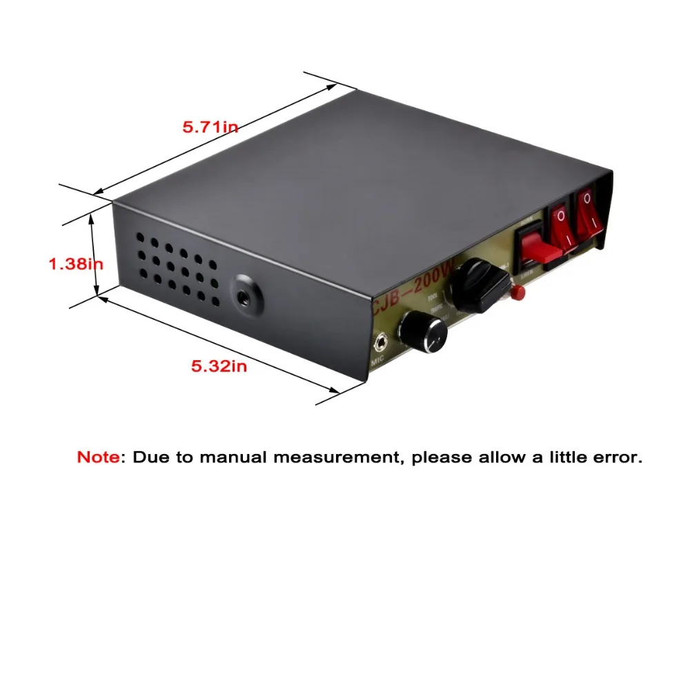 CJB-200W 主机 + 8角喇叭 - 2