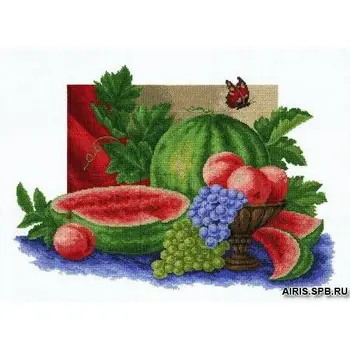 

673 Set for embroidery Hobby & Pro's Still Life's 38*27 cm