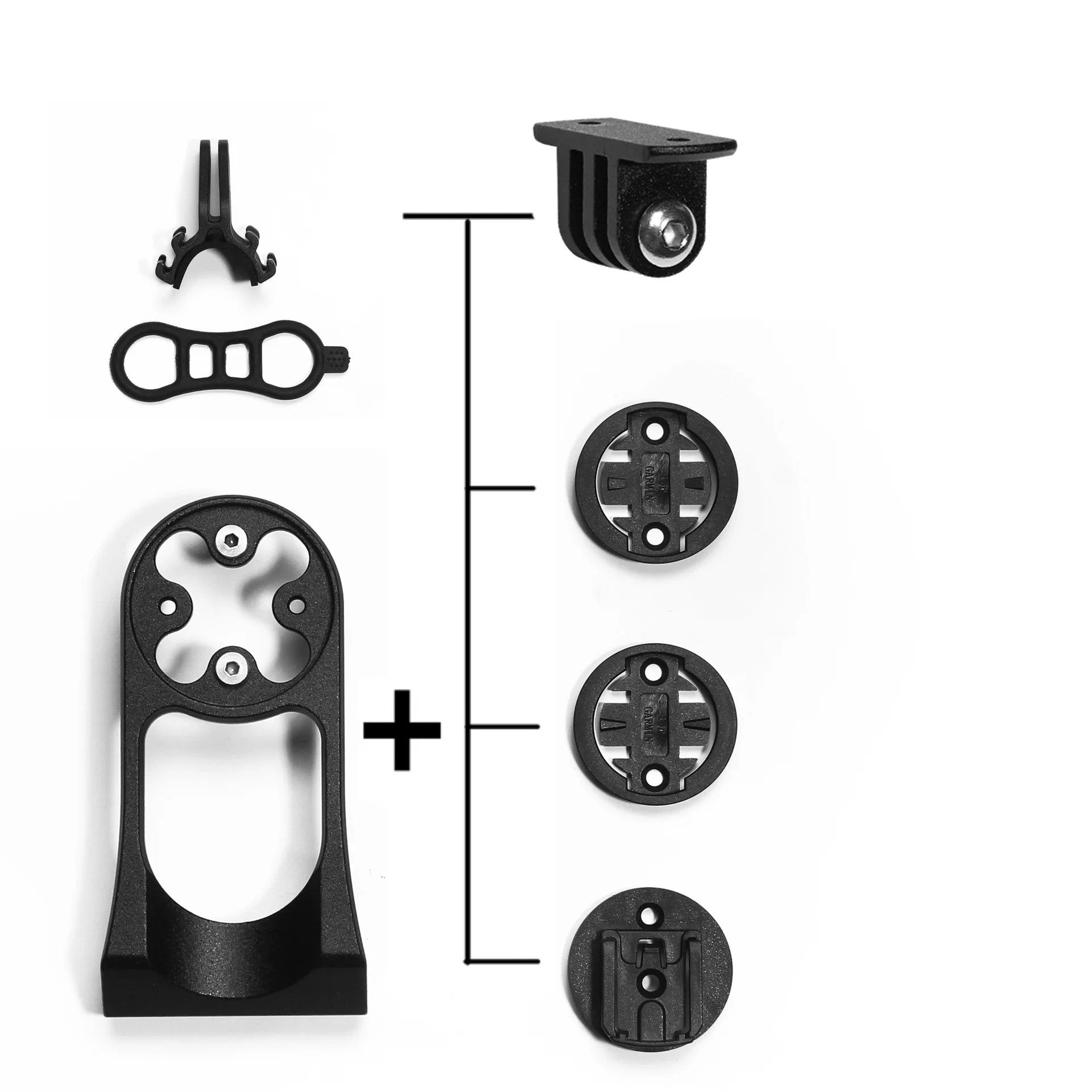 

Stopwatch Holder Compatible Garmin BERENT Teng Bicycle Equipment Cat's Eye Ultra-Light Aluminium Alloy CNC Support GoPro